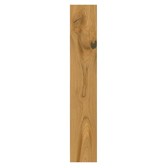 Parador Parkett - Eiche Rustic, Landhausdiele, 1.080 x 185 x 11,5 mm - Helles Eichenholzbrett mit natürlicher Maserung und dunklen Ästen.