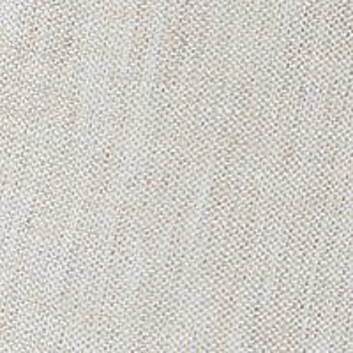 PR Home Pendelleuchte Sara - 15 W, E27 - Nahaufnahme von hellbeigem, grob gewebtem Stoff mit sichtbarer Textur.