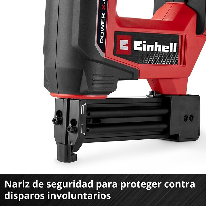 Einhell Power X-Change 18V Clavadora de batería TE-CN 18/32 Li - Solo (18 V, Sin batería, Longitud del clavo: 15 mm - 32 mm) | BAUHAUS