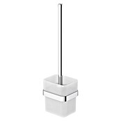 Lenz Aura WC-Bürstengarnitur (Mit Halterung, Chrom, Glänzend)
