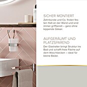 Lenz Aura Glashalter (Chrom, Glänzend)