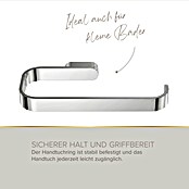 Lenz Aura Handtuchring (Chrom, Glänzend)