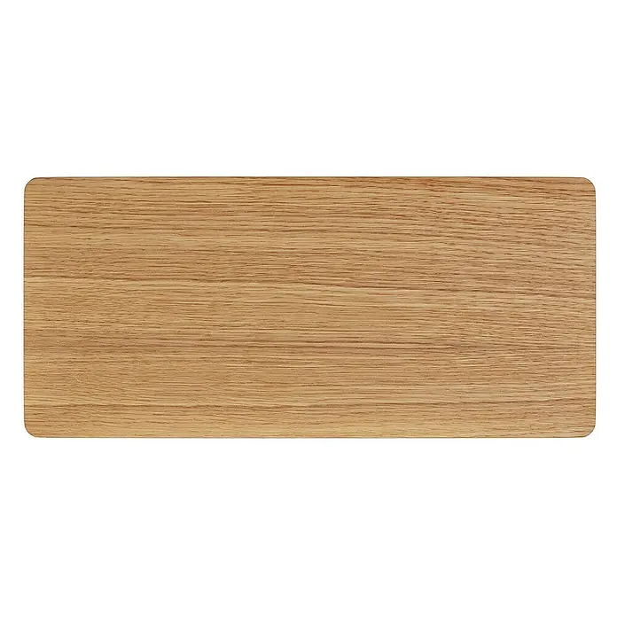 Envostar Wandleuchte Tavola - L x B x H: 4 x 35 x 16 cm, Holz hell, Holz hell, G9 - Rechteckiges helles Naturholzbrett mit abgerundeten Ecken und sichtbarer Maserung.
