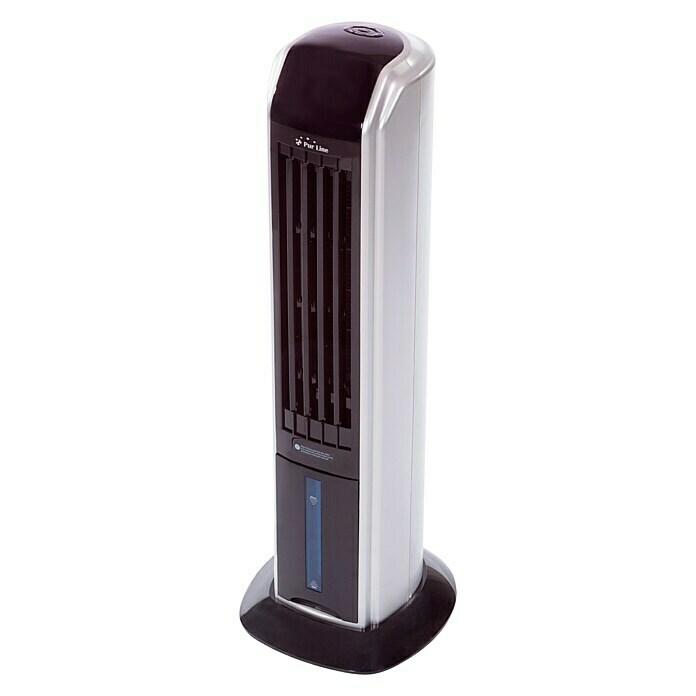 Pur Line Climatizador evaporativo evaporativo Rafy 81 (Color: Plateado/Negro, Altura: 88,3 cm, 70 W, Con mando a distancia)