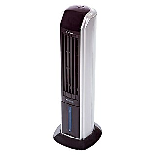 Pur Line Climatizador evaporativo evaporativo Rafy 81 (Color: Plateado/Negro, Altura: 88,3 cm, 70 W, Con mando a distancia)