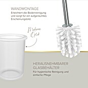 Lenz WC-Kombi-Bürstengarnitur Vida (4 -tlg., Chrom) | BAUHAUS