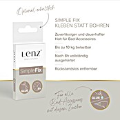 Lenz WC-Kombi-Bürstengarnitur Vida (4 -tlg., Chrom) | BAUHAUS