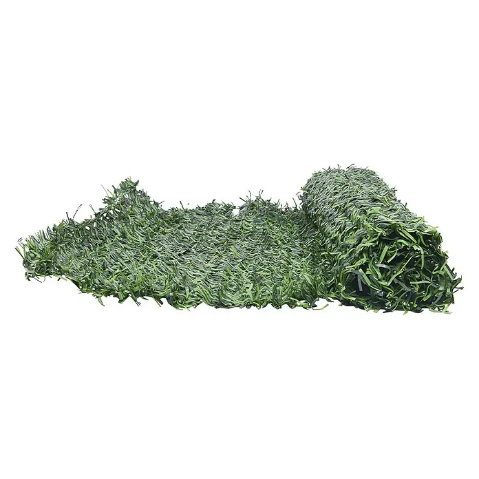 Faura Malla de ocultación seto artificial Hoja Ancha - 3 x 1 m, Verde - Un rollo de seto artificial de boj para uso exterior, perfecto como valla de jardín decorativa o para crear privacidad.