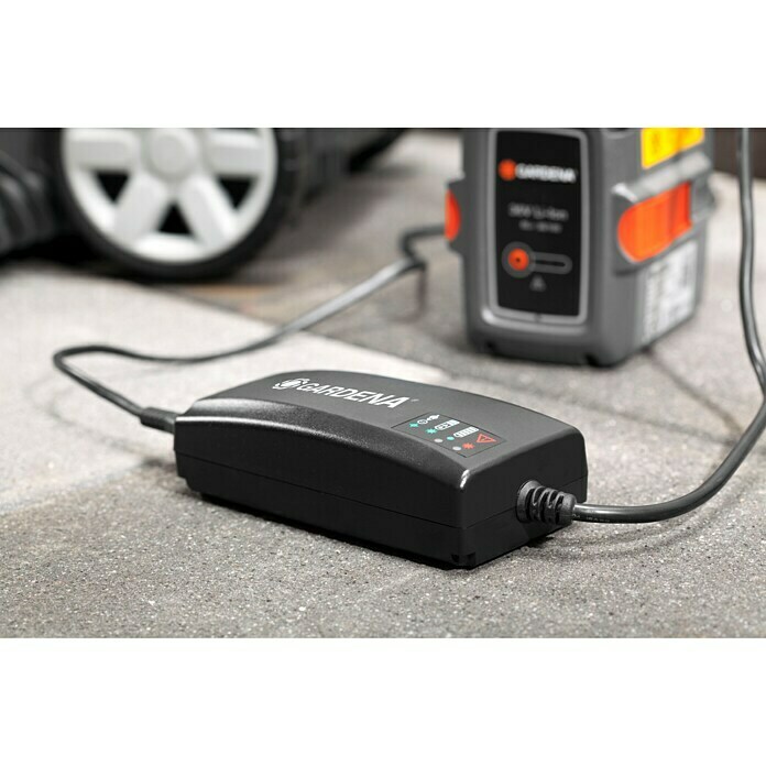 Gardena Schnellladegerät QC40Passend für: Gardena Smart system Batterie BLi-40/100 Use Shot