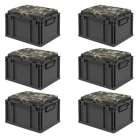 Proregal  Euroboxen-Set 6x NextGen Seat Box Camouflage
