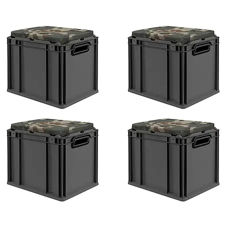 Proregal  Euroboxen-Set 4x NextGen Seat Box Camouflage