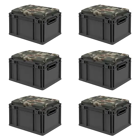 Proregal  Euroboxen-Set 6x NextGen Seat Box Camouflage