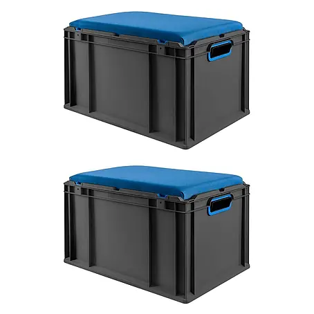 Proregal  Euroboxen-Set 2x NextGen Seat Box Blau