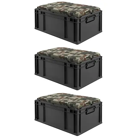 Proregal  Euroboxen-Set 3x NextGen Seat Box Camouflage