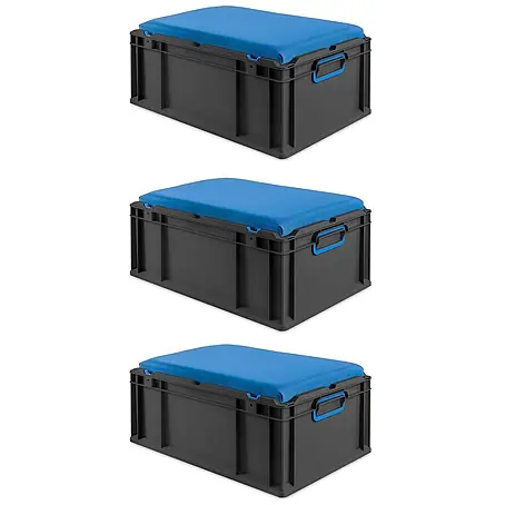 Proregal  Euroboxen-Set 3x NextGen Seat Box Blau