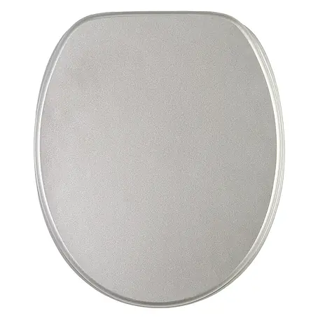 SANILO  WC-Sitz Glitzer Silber