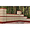 Gartenmauer Ambienta (40 x 20 x 20 cm, Mediterran, Beton)