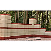 Gartenmauer Ambienta (40 x 20 x 20 cm, Toskana, Beton)
