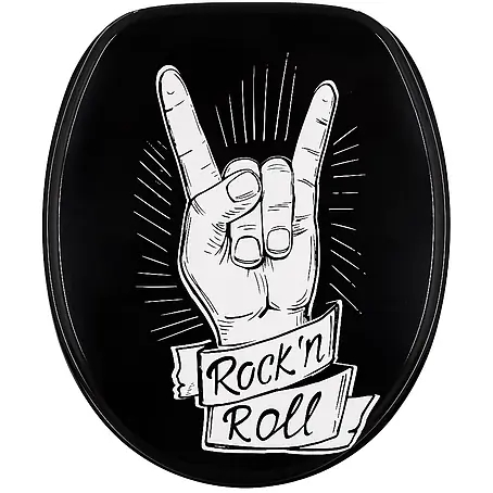 SANILO  WC-Sitz Rock 'n' Roll mit Absenkautomatik