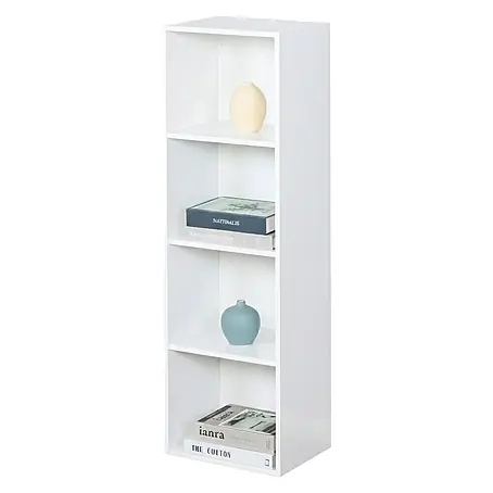 Floordirekt  Holzregal Bücherregal Alaska mit 4 Ebenen