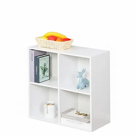Floordirekt  Holzregal Bücherregal California mit 4 Fächern