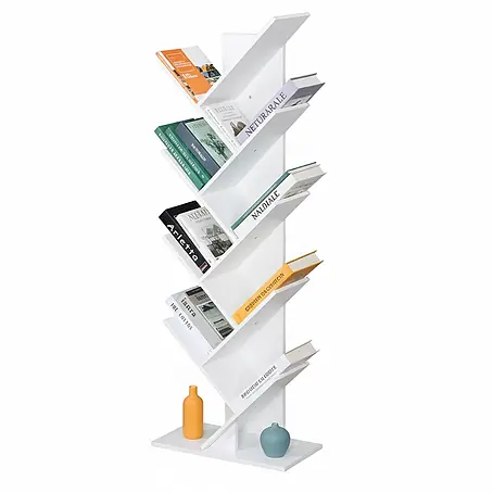 Floordirekt  Holzregal Bücherregal Louisiana mit 9 Etagen