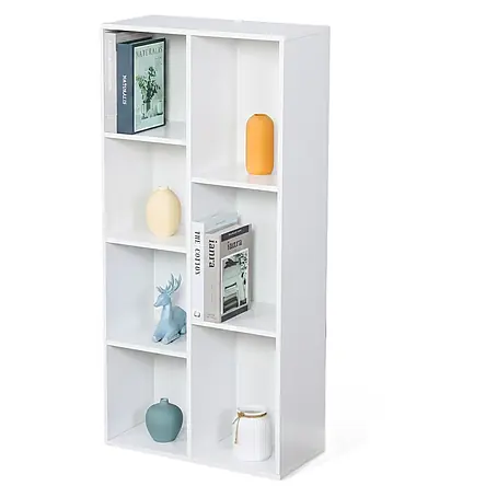 Floordirekt  Holzregal Bücherregal Arkansas mit 7 Fächern