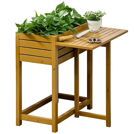Outsunny  Kräuterhochbeet