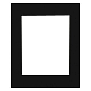 Nielsen Passepartout White Core (Schwarz, Bildformat: 28 x 35 cm, L x B: 40 x 50 cm)