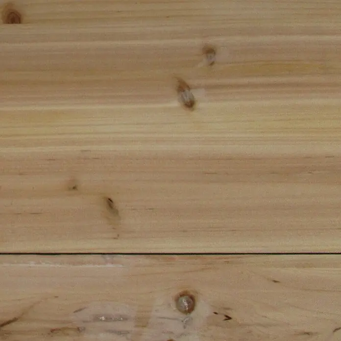 Outsunny Kräuterhochbeet - Material: Holz - Hellbraune Holzbretter mit natürlicher Maserung und mehreren dunklen Ästen.