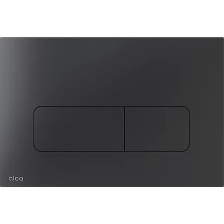 Alcadrain  Betätigungsplatte Alcadrain WC - Betätigungsplatte MOON-BLACK Schwarz-Matt Edelstahl
