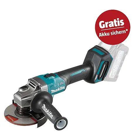 Makita XGT 40V max. Akku-Winkelschleifer GA005GZ