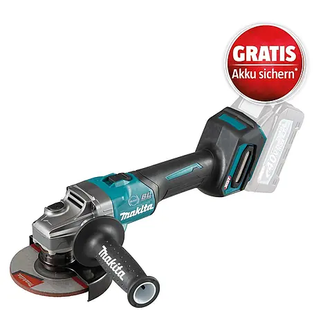 Makita XGT 40V max. Akku-Winkelschleifer GA005GZ