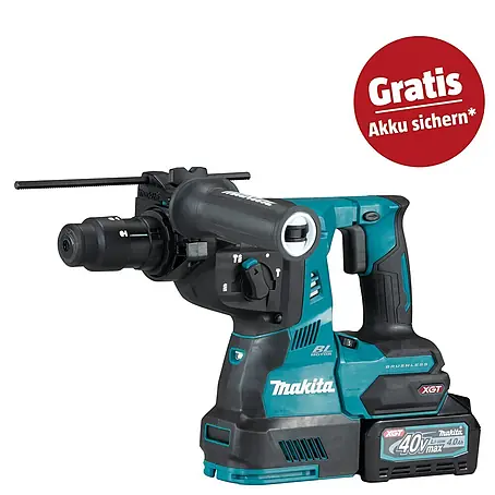 Makita XGT 40V max. Akku-Kombihammer HR004GM201