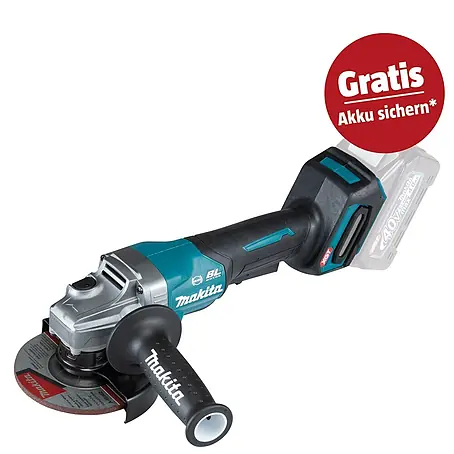 Makita XGT 40V max. Akku-Winkelschleifer GA013GZ