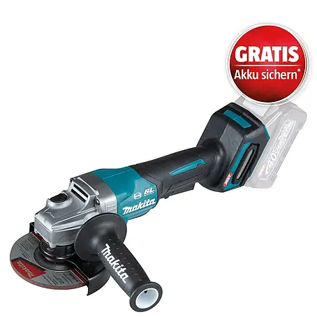 Makita XGT 40V max. Akku-Winkelschleifer GA013GZ