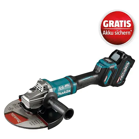 Makita XGT 40V max. Akku-Winkelschleifer GA038GT201