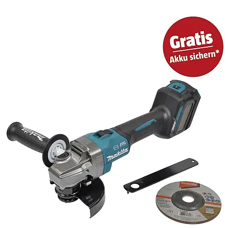 Makita XGT 40V max. Akku-Winkelschleifer GA023GZ
