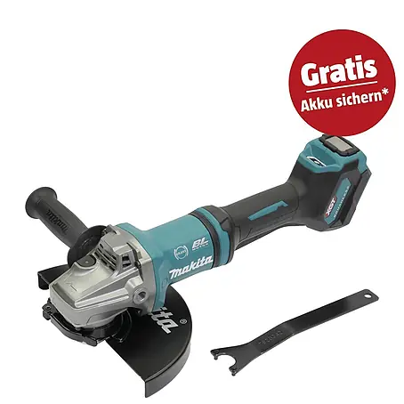 Makita XGT 40V max. Akku-Winkelschleifer GA038GZ