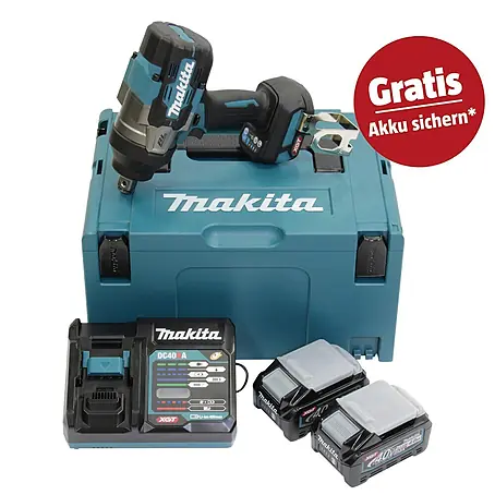Makita XGT 40V max. Akku-Schlagschrauber TW001GM201