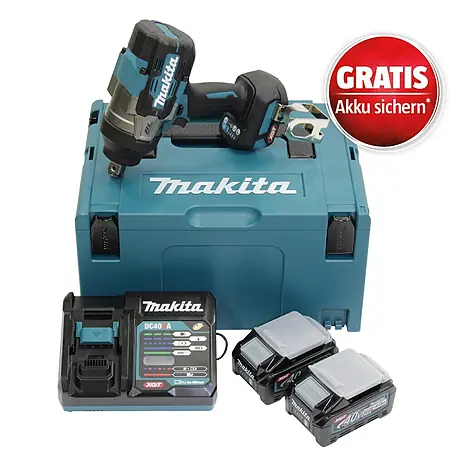 Makita XGT 40V max. Akku-Schlagschrauber TW001GM201