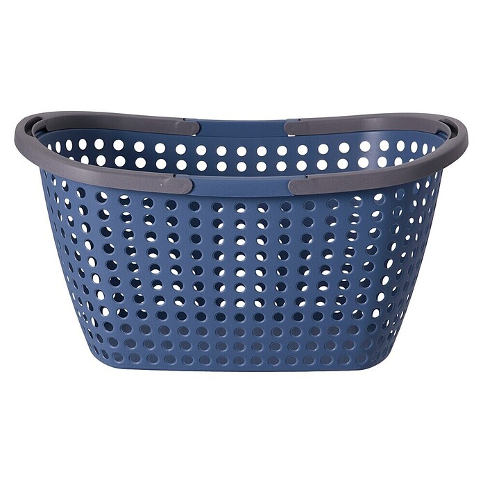 Wasmand 12 Liter (l x b x h: 40 x 30 x 20 cm, Blauw / Groen / Crème) | BAUHAUS