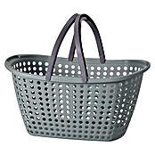 Wasmand 12 Liter (l x b x h: 40 x 30 x 20 cm, Blauw / Groen / Crème) | BAUHAUS