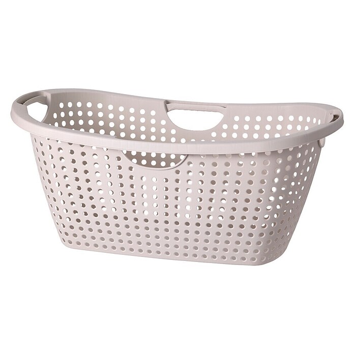 Wasmand 28,5 Liter (l x b x h: 60 x 40 x 26 cm, Blauw / Groen / Crème) | BAUHAUS