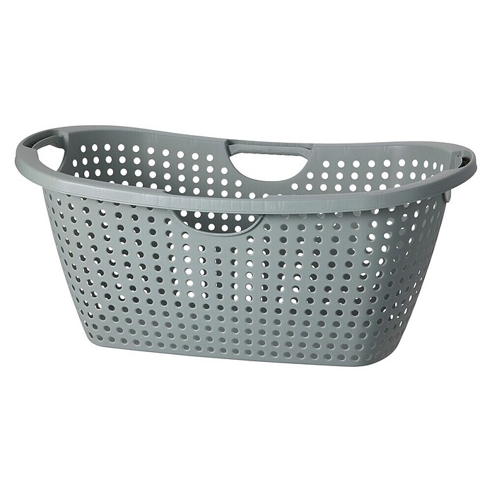 Wasmand 28,5 Liter (l x b x h: 60 x 40 x 26 cm, Blauw / Groen / Crème) | BAUHAUS