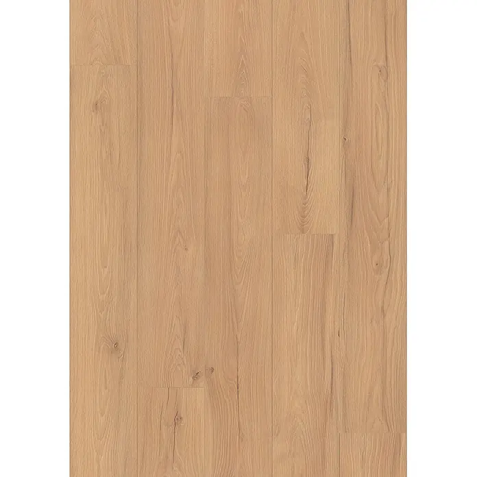 Krono Original Laminat Clever - Honey Ribera Oak, Landhausdiele, 1.288 x 195 x 6 mm - Hellbraune Holzfußbodenbretter.