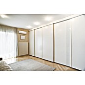 HBS Betz Herraje para puerta corredera de armario (Largo: 150 cm, Capacidad de carga: 28 kg)
