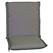 beo Gartenmöbel-Auflage Atlanta (Niederlehner, 1 Stk., L x B x H: 100 x 52 x 8 cm, 70 % Baumwolle/30 % Polyester, Grau) | BAUHAUS