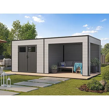 Fjordholz  Gartenhaus Cubus Lounge 16,25 m²