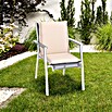beo Gartenmöbel-Auflage Aurich (Niederlehner, 1 Stk., L x B x H: 100 x 52 x 8 cm, 70 % Baumwolle/30 % Polyester, Beige) | BAUHAUS